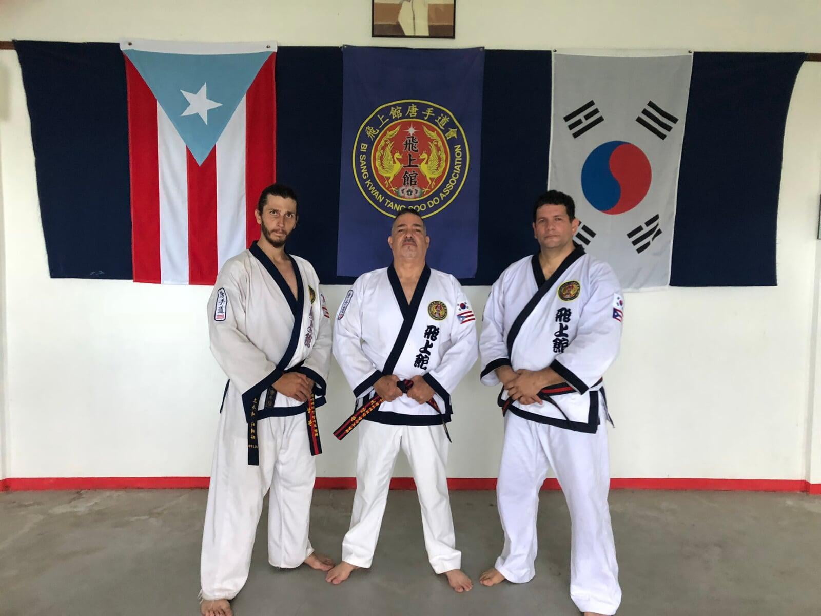 Entrenamiento en la Escuela Central, de Bi Sang Kwan Tang Soo Do en Orocovis
